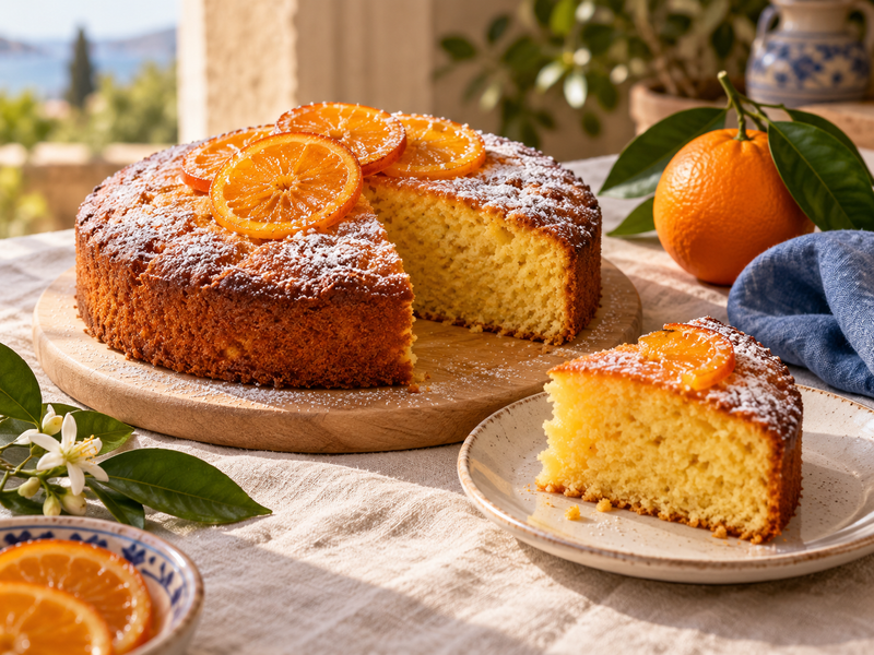 Torta all'arancia